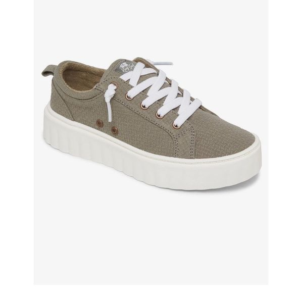 Roxy Shoes - Womens Roxy Sneakers | Sheilahh Shoes Olive